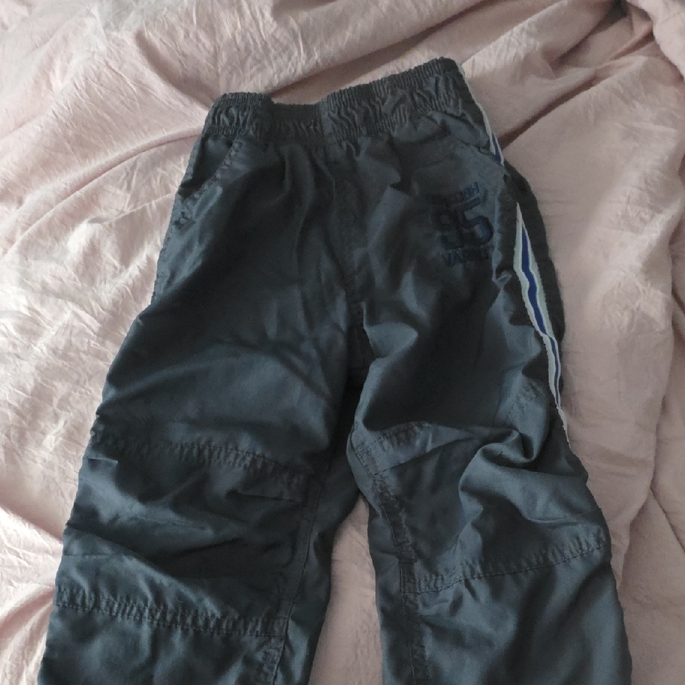 OshKosh B'gosh Charcoal Joggers with Side Stripe